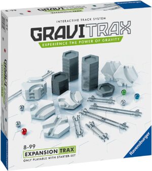 ערכת הרחבה למסלול גולות במבוך ייחודי Gravitrax מבית Ravensburger - ערכת מסילות Trax Expansion
