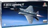 מודל להדבקה של מטוס קרב חמקן אמריקאי מדגם F-35A בקנה מידה של 1:32 מבית ITALERI האילטקית