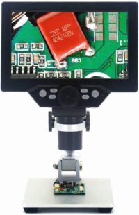 ⁦מיקרוסקופ דיגיטלי מקצועי 12MP X1200 עם מסך מובנה ומעמד מתכוונן⁩ – תמונה ⁦4⁩