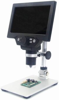 ⁦מיקרוסקופ דיגיטלי מקצועי 12MP X1200 עם מסך מובנה ומעמד מתכוונן⁩ – תמונה ⁦8⁩