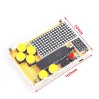 ⁦ערכת אלקטרוניקה להלחמה משחק טטריס מהנה לילדים לנוער לבנייה עצמית מבית IMAKE⁩ – תמונה ⁦4⁩