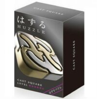 משחק חשיבה ממתכת Huzzle Cast SQUARE - חידת הגיון ממתכת מבית HANAYAMA יפן