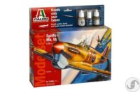 ⁦דגם להדבקה מטוס קרב בריטי דגם ספיטפייר Spitfire Mk.Vb מבית ITALERI⁩ – תמונה ⁦2⁩