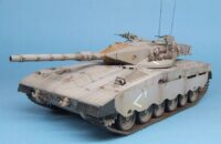 ⁦מודל להדבקה של טנק קרב MERKAVA קנה מידה 1:35מבית Tamiya יפן⁩ – תמונה ⁦6⁩
