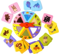 ⁦משחק התפתחות לפעוטות לוטו מישוש - משחק להתאמת צורות לפיתוח מיומנות חזותיות מבית Djeco צרפת⁩ – תמונה ⁦2⁩
