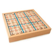 ⁦משחק סודוקו איכותי עשוי עץ אלון⁩ – תמונה ⁦2⁩