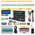 ערכת ארדואינו 157 חלקים מבוססת לוח תואם Arduino UNO R3 משולבת חיישנים אולטרא סוניים FreeNove UltraSonic Starter Kit