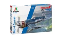 מודל להדבקה של מטוס קרב אמריקאי F4U-5N Crosair מבית Italeri