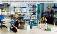 ⁦ערכת הרכבה לבניית מסלול גולות וגרביטציה Action and Reaction Starter Kit מבית Clementoni איטליה⁩ – תמונה ⁦5⁩
