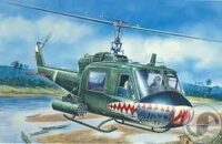 ⁦מודל להרכבה של מסוק קרב אמריקאי UH-1C Gunship מבית Italeri⁩ – תמונה ⁦3⁩