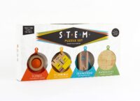 סט פאזלי חשיבה - משחק חשיבה והיגיון STEM עם 4 אתגרי מחשבה Professor Puzzle אנגליה