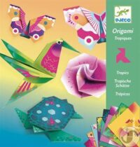 ⁦אוריגמי לילדים - ערכת יצירה קיפול נייר לילדים - חיות טרופיות מבית Djeco צרפת⁩ – תמונה ⁦4⁩