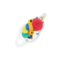 ⁦פנס כיס דינמו לבניה והרכבה Eco-Tech Bulb מסדרת Green Science - מדע ירוק לילדים מבית 4M ארה"ב⁩ – תמונה ⁦5⁩