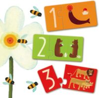 ⁦משחק התאמה פאזל דואו מספרים מבית DJECO צרפת⁩ – תמונה ⁦2⁩