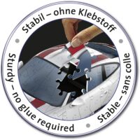 ⁦פאזל תלת מימד מכונית פורשה 911R מבית Ravensburger גרמניה⁩ – תמונה ⁦12⁩