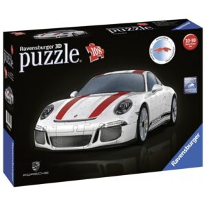 פאזל תלת מימד מכונית פורשה 911R מבית Ravensburger גרמניה