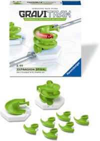 ⁦ערכת הרחבה למסלול גולות במבוך ייחודי Gravitrax מבית Ravensburger - ערכת לולאה Expansion Spiral⁩ – תמונה ⁦2⁩