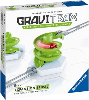 ערכת הרחבה למסלול גולות במבוך ייחודי Gravitrax מבית Ravensburger - ערכת לולאה Expansion Spiral