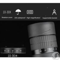 ⁦משקפת חד עינית 10-30X50-מונוקולר עם זום משתנה עדשת 50 מ"מ⁩ – תמונה ⁦8⁩