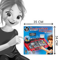 ⁦ערכת אלקטרוניקה לילדים עם 50 ניסויים במעגלים אלקטרוניים  Electronic Expert מבית Buki צרפת⁩ – תמונה ⁦7⁩