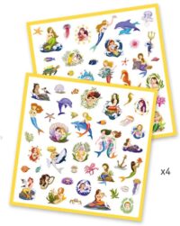 ⁦משחק יצירה לילדים - ערכת 160 מדבקות בנושאים שונים מבית  Djeco צרפת⁩ – תמונה ⁦2⁩