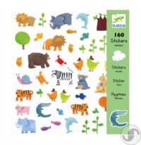 ⁦משחק יצירה לילדים - ערכת 160 מדבקות בנושאים שונים מבית  Djeco צרפת⁩ – תמונה ⁦14⁩