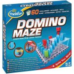 Domino Maze - משחק חשיבה והגיון לתכנון מסלול דומינו מאתגר המשלב חידת הגיון מבית Thinkfun
