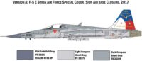 ⁦מודל להדבקה של מטוס קרב שוויצרי מדגם F-5E בקנה מידה של 1:72 מבית Italeri⁩ – תמונה ⁦3⁩