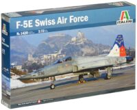 מודל להדבקה של מטוס קרב שוויצרי מדגם F-5E בקנה מידה של 1:72 מבית Italeri