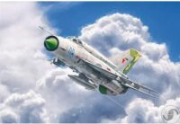 ⁦מודל להדבקה של מטוס קרב רוסי  MiG 21 Bis Fishbed בקנה מידה של 1:72 מבית Italeri⁩ – תמונה ⁦2⁩