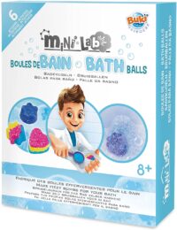 ערכת מדע לילדים להכנת פצצות אמבטיה Bain Bath Balls מסדרת Mini Lab מבית Buki צרפת