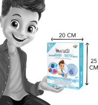 ⁦ערכת מדע לילדים להכנת פצצות אמבטיה Bain Bath Balls מסדרת Mini Lab מבית Buki צרפת⁩ – תמונה ⁦7⁩