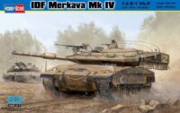 דגם להדבקה טנק להרכבה 4 Merkava טנק ישראלי בקנה מידה 1/35 מבית HobbyBoss