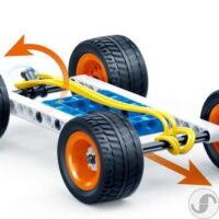 ⁦ערכת הרכבה לילדים למהנדסים צעירים לבניית 8 מודלים בנושא פיזיקליים הנדסיים עם 271 חלקים מבית Banbao⁩ – תמונה ⁦3⁩