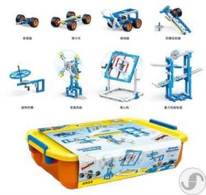 ערכת הרכבה לילדים למהנדסים צעירים לבניית 8 מודלים בנושא פיזיקליים הנדסיים עם 271 חלקים מבית Banbao