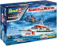 ⁦דגם להרכבה ספינת ומסוק הצלה Serach and Rescue בקנה מידה של 1:72 מבית Revell⁩ – תמונה ⁦7⁩