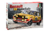 דגם להרכבה מכונית ראלי רנו Renault מבית Italeri איטליה