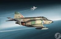 ⁦מודל להדבקה של מטוס קרב מיתולוגי פאנטום F4-E Phantom II בקנה מידה של 1:48 מבית Italeri⁩ – תמונה ⁦4⁩