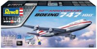 מודל להדבקה של מטוס נוסעים Boeing 747-100 מבית Revell