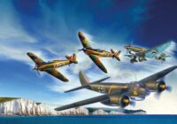 ⁦מודלים להדבקה של מטוסי קרב היסטוריים מסדרת Battle of Britain בקנה מידה של 1:72 מבית Revell⁩ – תמונה ⁦3⁩