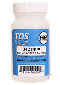 ⁦נוזל כיול  Calibration Solution למד מוליכות TDS / EC מבית HM-DIGITAL⁩ – תמונה ⁦3⁩