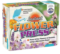 משחק יצירה אומנות ייבוש וגיהוץ פרחים Instant Flower Pressing מבית InterPlay בריטניה