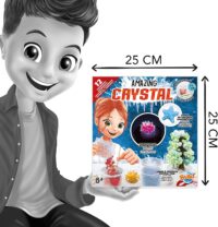 ⁦גידול גבישים מדהימים - ערכה גדולה לגידול של 12 גבישי קריסטל מיוחדים דגם  Amazing Ctystal מבית Buki צרפת⁩ – תמונה ⁦6⁩