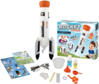 ⁦משחק הרכבה לבניית רקטה טיל דגם Rocket Science מבית BUKI צרפת⁩ – תמונה ⁦2⁩
