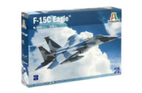 מודל להדבקה של מטוס קרב "בז" F-15 Eagle בקנה מידה של 1:72 מבית Italeri