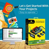 ⁦קיט לארדואינו EASY PLUG Super Starter Kit לילדים ונוער עם חיבורים מהירים ותכנות גרפי מבית keyestudio⁩ – תמונה ⁦5⁩