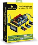 קיט לארדואינו EASY PLUG Super Starter Kit לילדים ונוער עם חיבורים מהירים ותכנות גרפי מבית keyestudio
