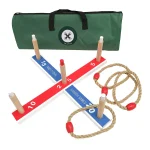 משחק קליעה למטרה לחצר + נרתיק נשיאה מבית  Traditional Garden Games UK