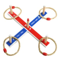⁦משחק קליעה למטרה לחצר + נרתיק נשיאה מבית  Traditional Garden Games UK⁩ – תמונה ⁦3⁩