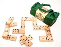 ⁦משחק  חוץ דומינו ענק XL מעץ לחצר מבית  TRADITIONAL GARDEN GAMES UK⁩ – תמונה ⁦2⁩
